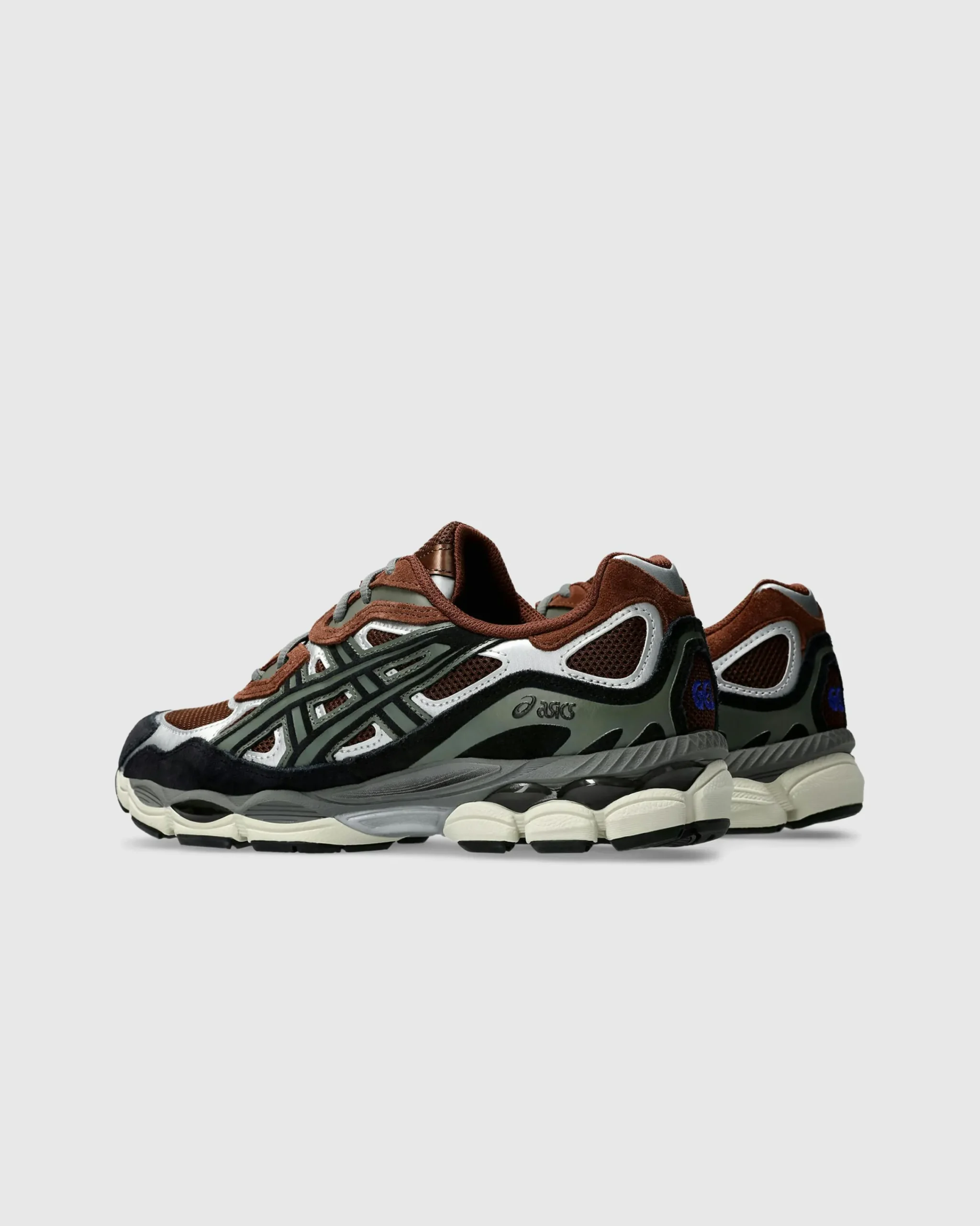 ASICS GEL-NYC Reddish Brown/Black- Sneakers