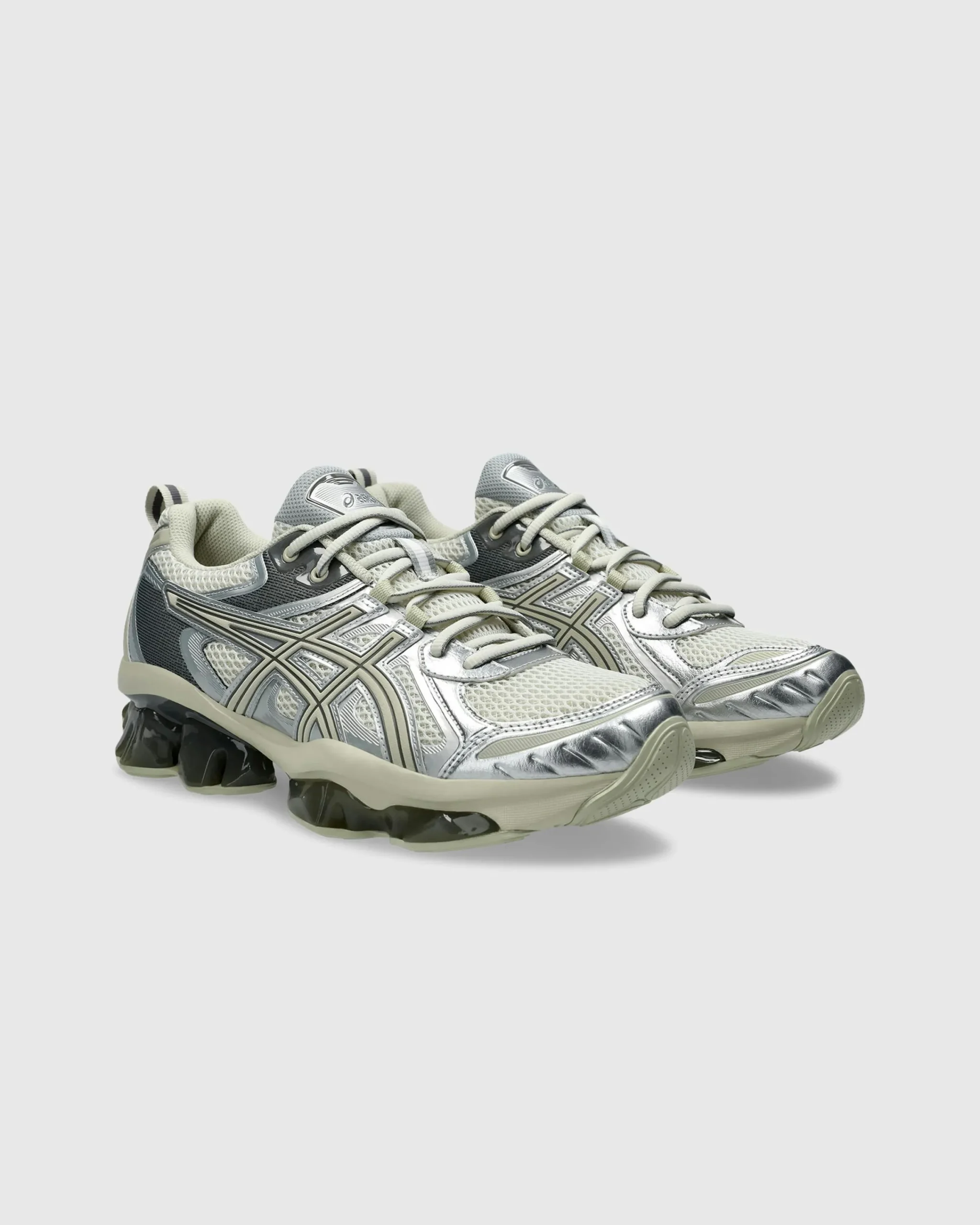ASICS GEL-QUANTUM KINETIC Khaki Beige/Pure Silver- Sneakers