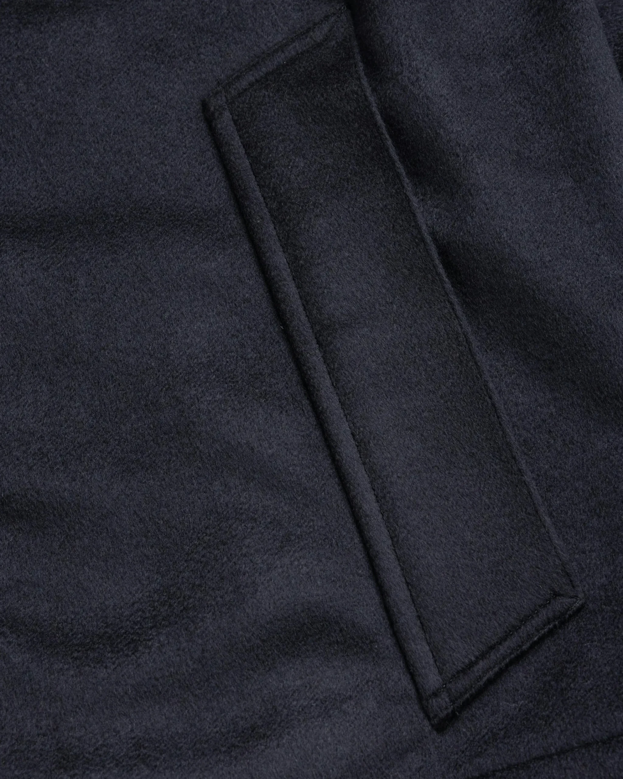 Meta Campania Collective George Cropped Cashmere Blouson Midnight Blue- Sweats