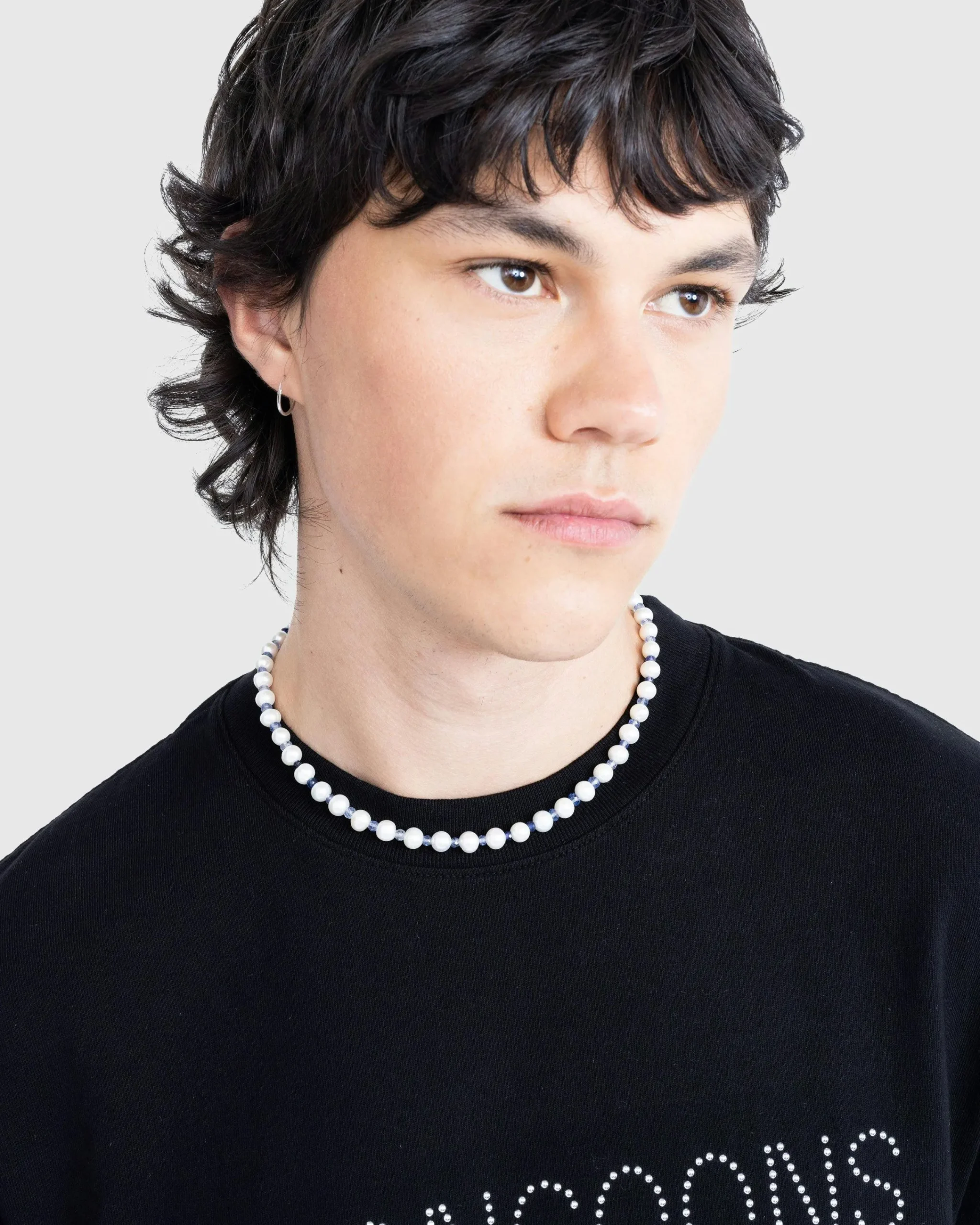 Hatton Labs Gradient Crystal Pearl Chain- Jewelry