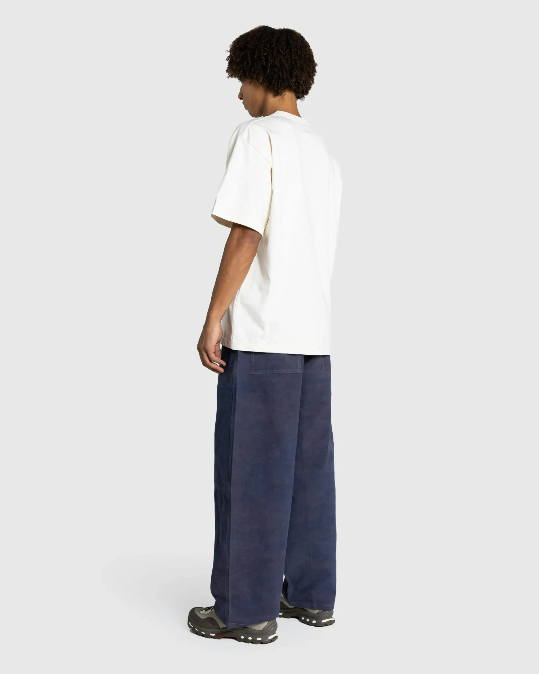 Story mfg. Grateful Tee SS Ecru Bugging- Tops