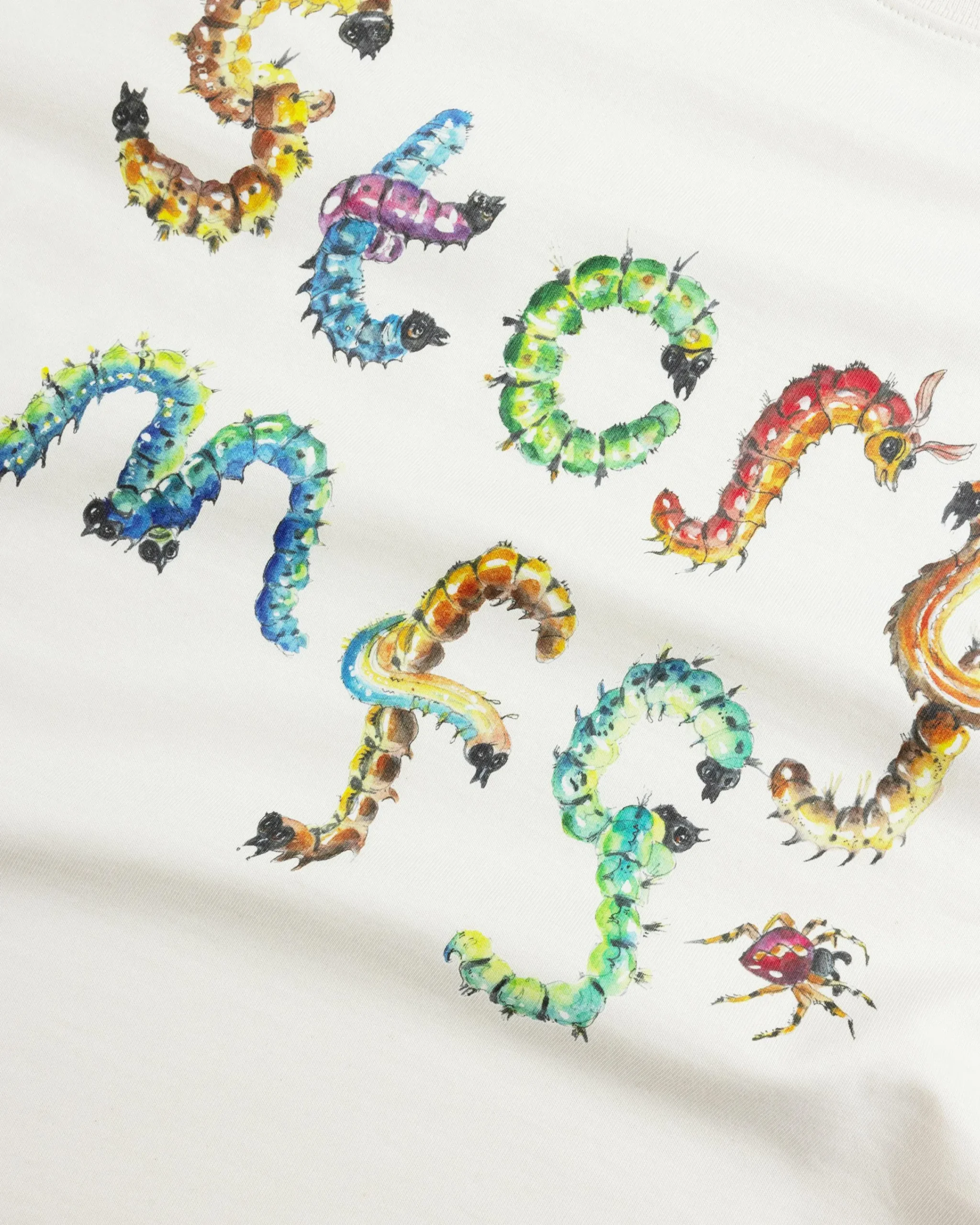 Story mfg. Grateful Tee SS Ecru Bugging- Tops