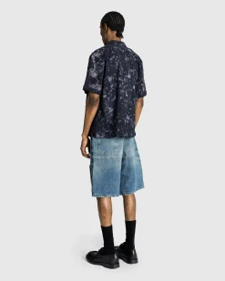 Guess USA Gusa Camp Shirt Washed Out Black- Shirts