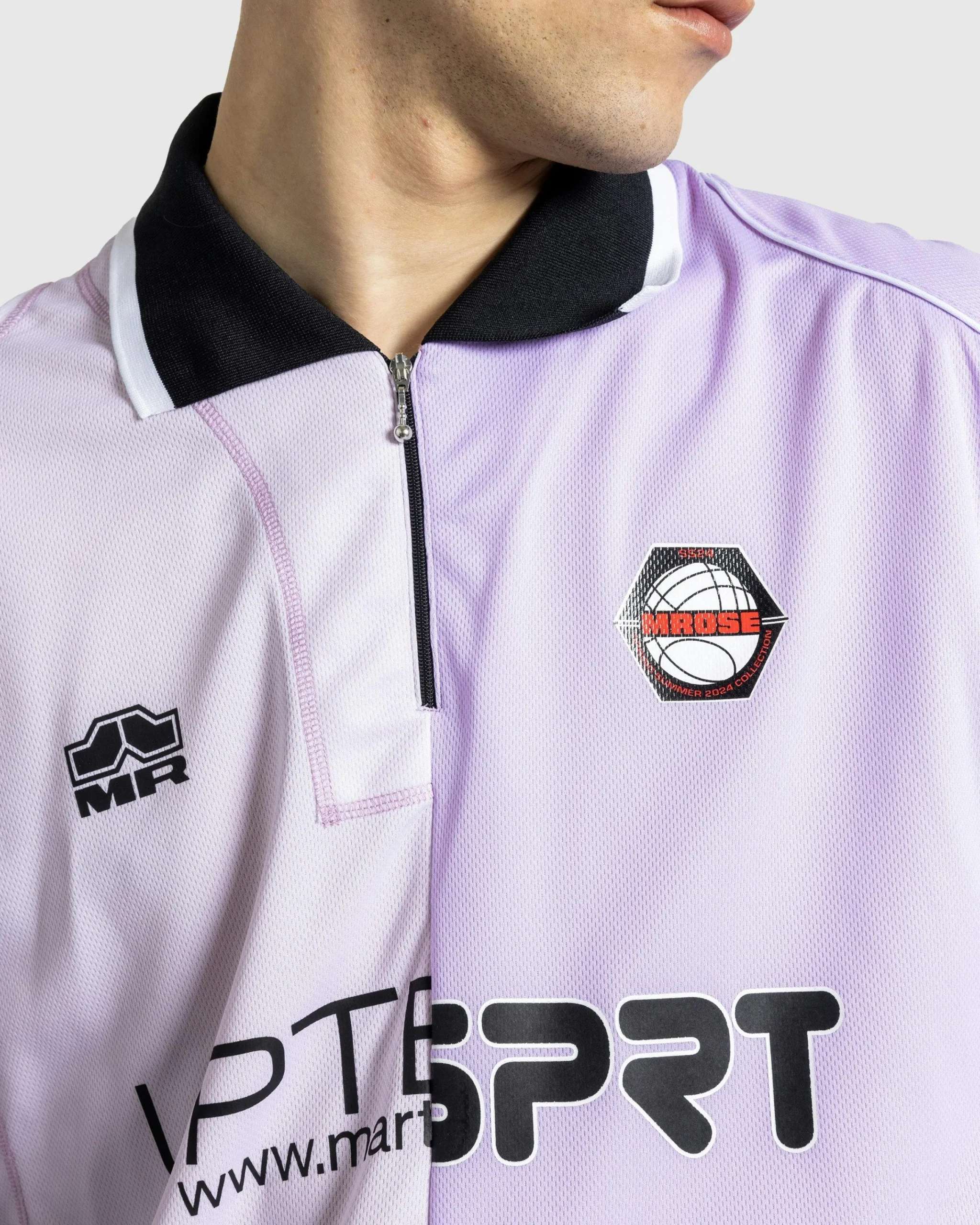 Martine Rose Half And Half Football Top- Tops