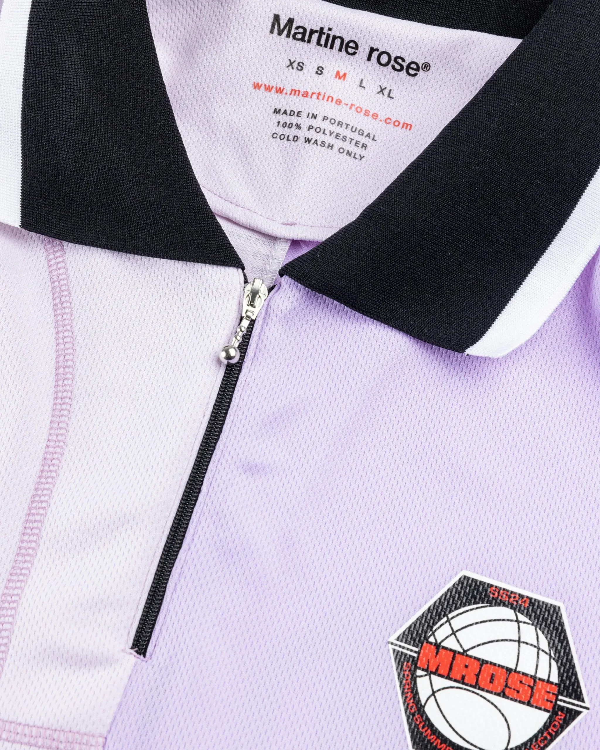 Martine Rose Half And Half Football Top- Tops