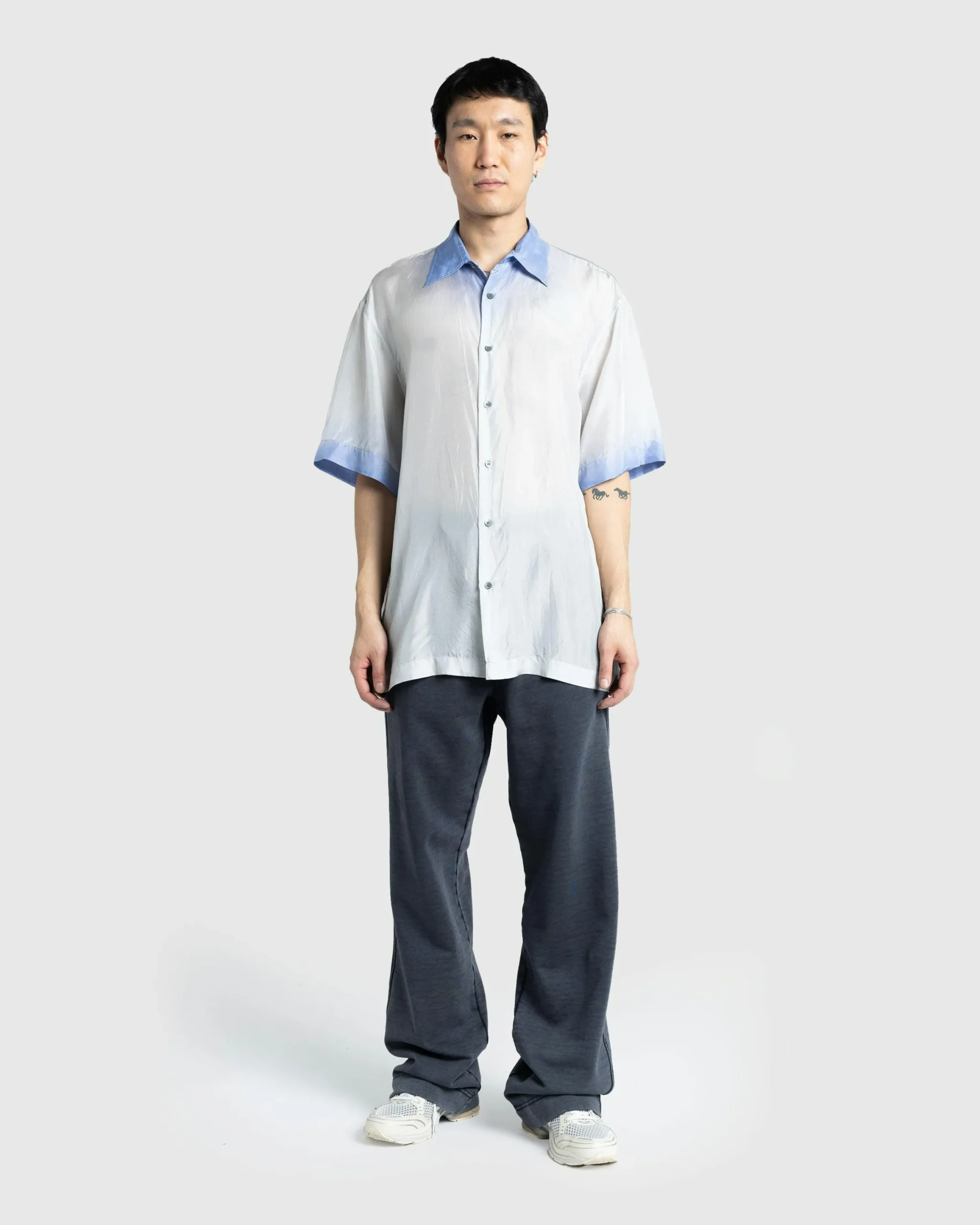 Dries van Noten Hamer Sweatpants Gray- Pants