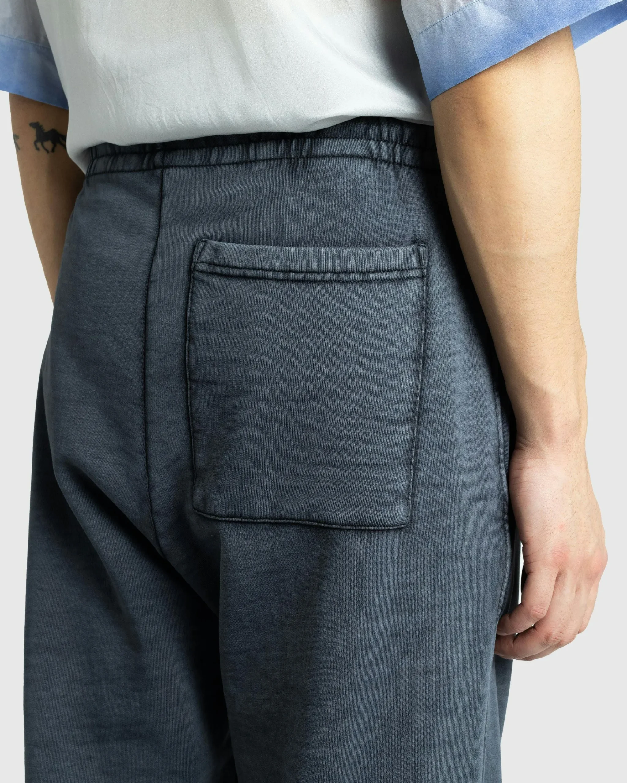 Dries van Noten Hamer Sweatpants Gray- Pants