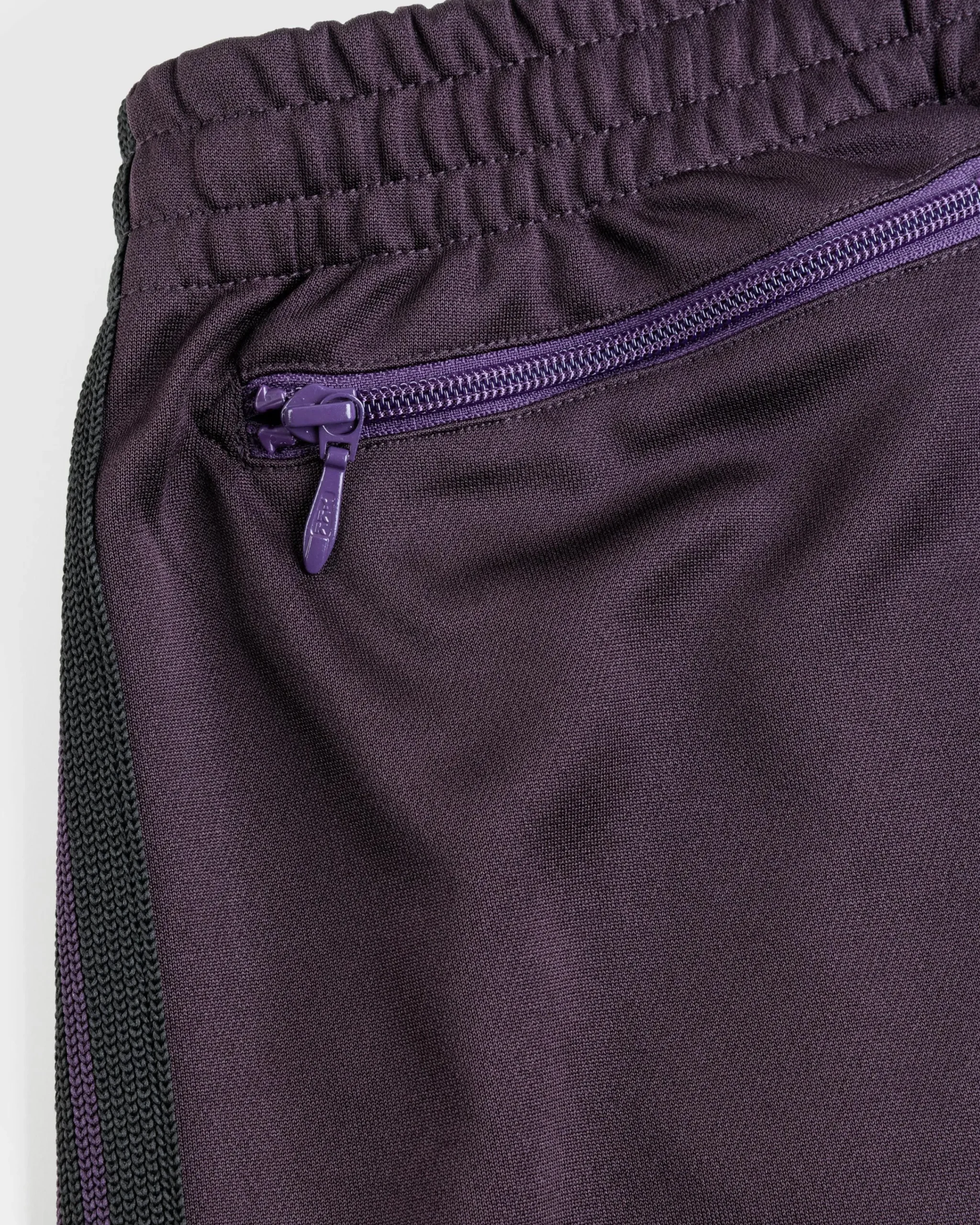 Needles H.D. Track Pant Poly Smooth Dark Purple- Pants
