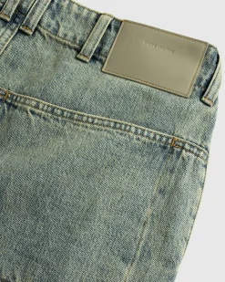 Entire Studios Heavy Denim Cargo Surface Wave- Pants