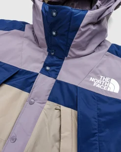 The North Face Heavy Weight Mountain Down Jacket Lunar Stone/Cavern Gray- Outerwear