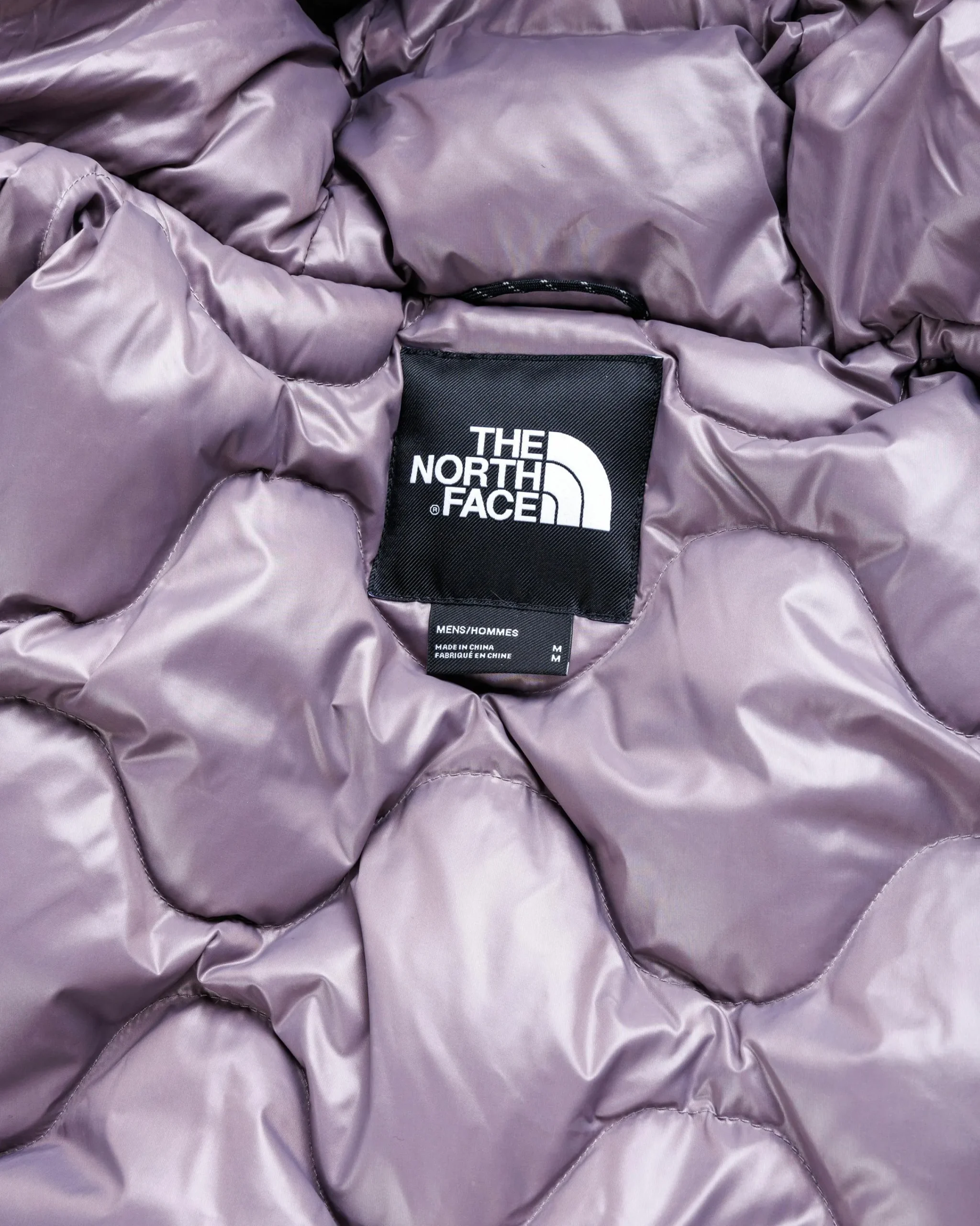The North Face Heavy Weight Mountain Down Jacket Lunar Stone/Cavern Gray- Outerwear