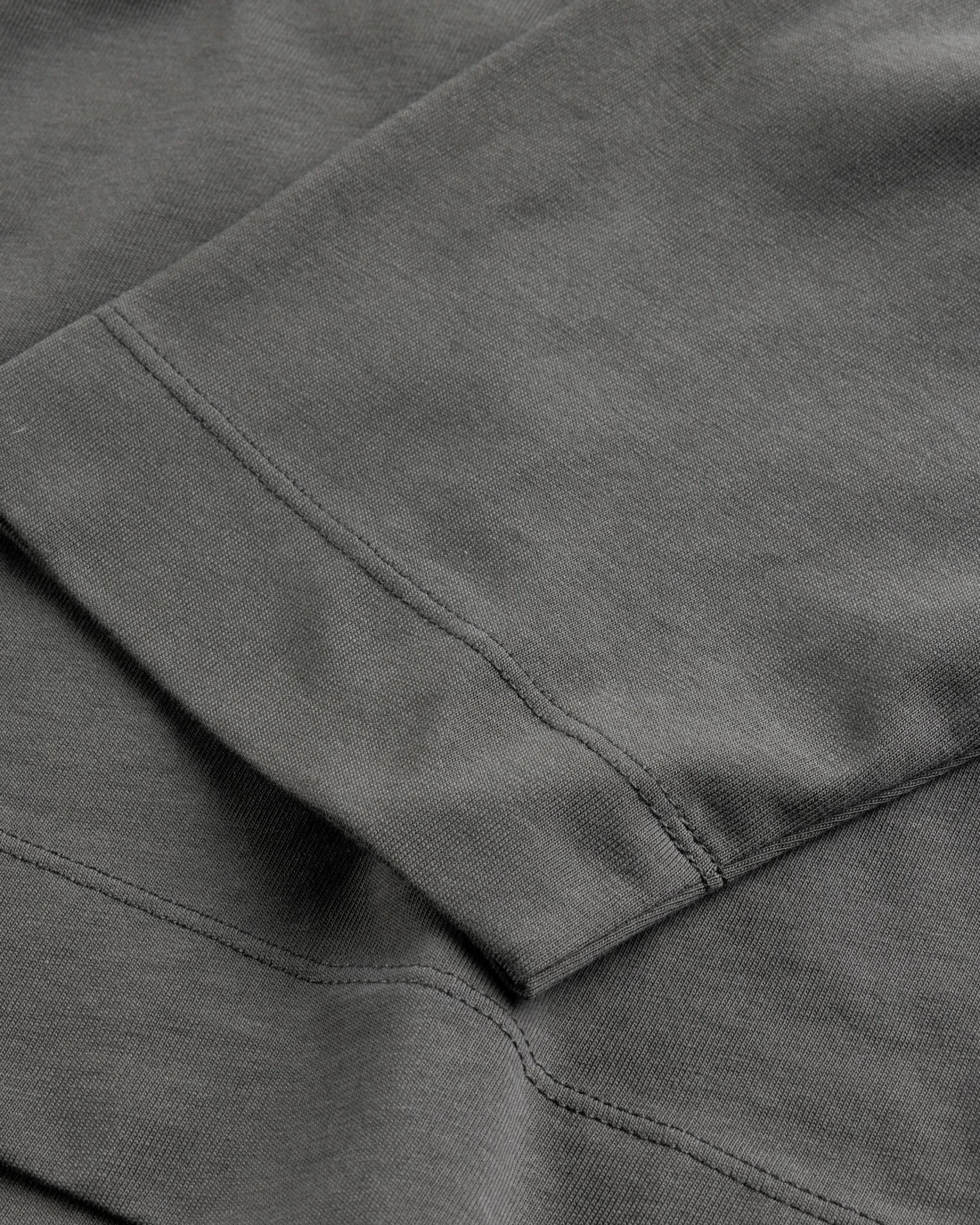 Dries van Noten Hegland Long-Sleeve T-Shirt Dark Grey- Tops