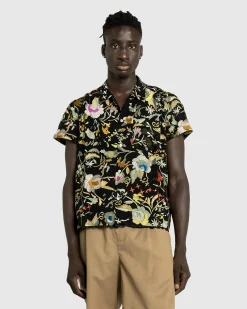 Bode Heirloom Floral Short-Sleeve Shirt- Shirts