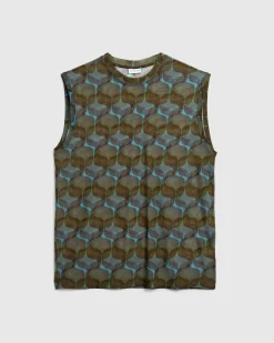 Dries van Noten Heyzen Shirt /Green- Tops