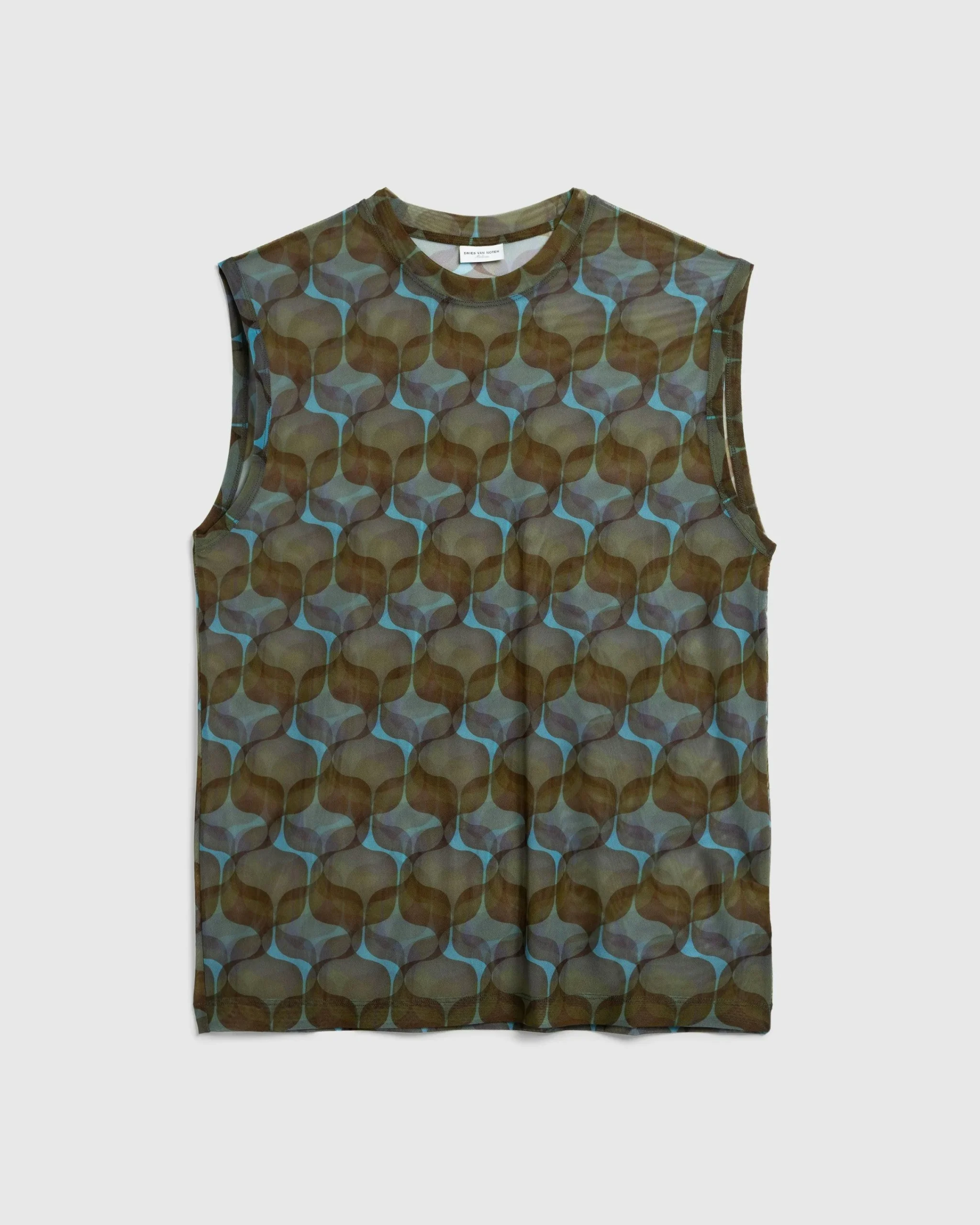 Dries van Noten Heyzen Shirt /Green- Tops