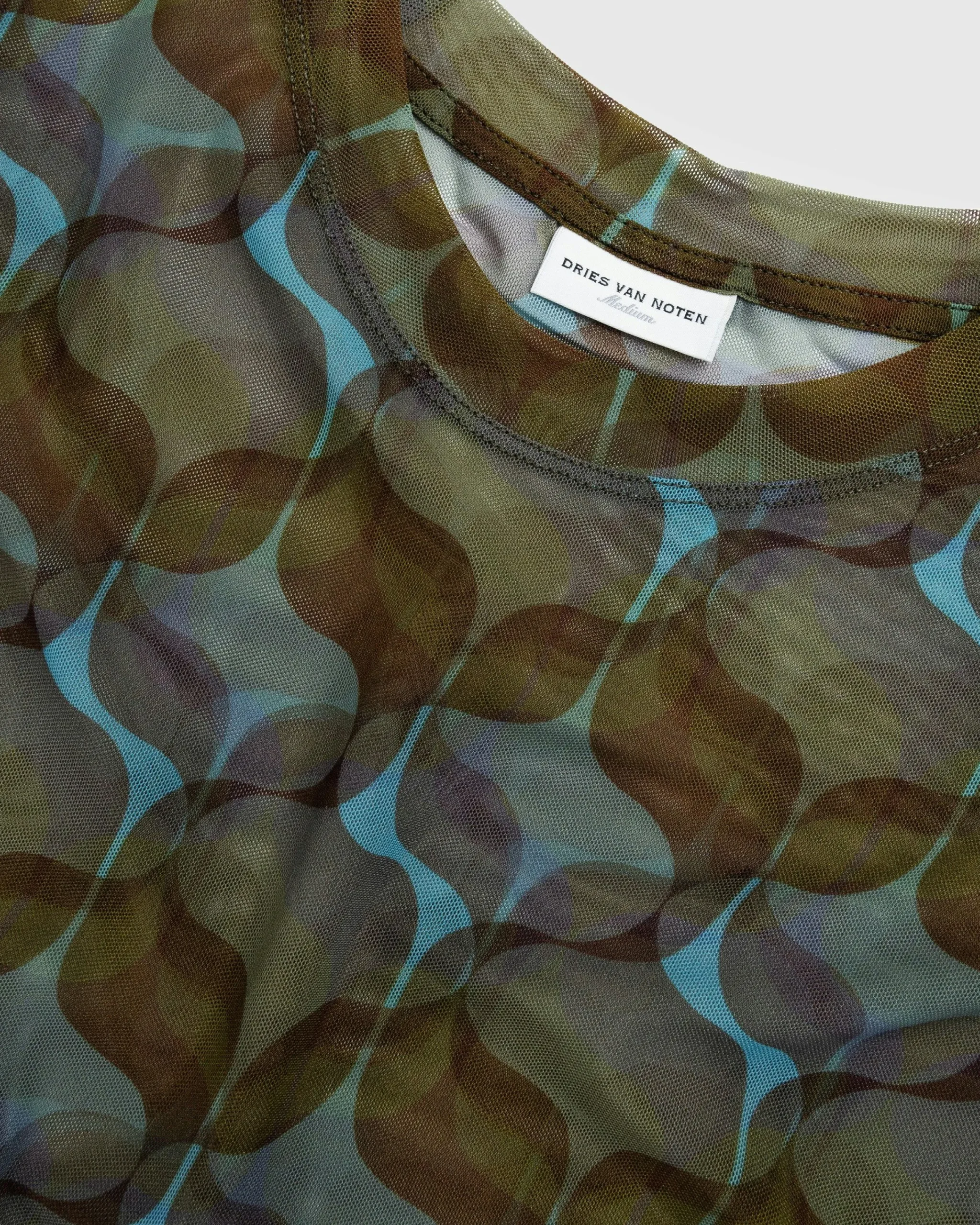 Dries van Noten Heyzen Shirt /Green- Tops