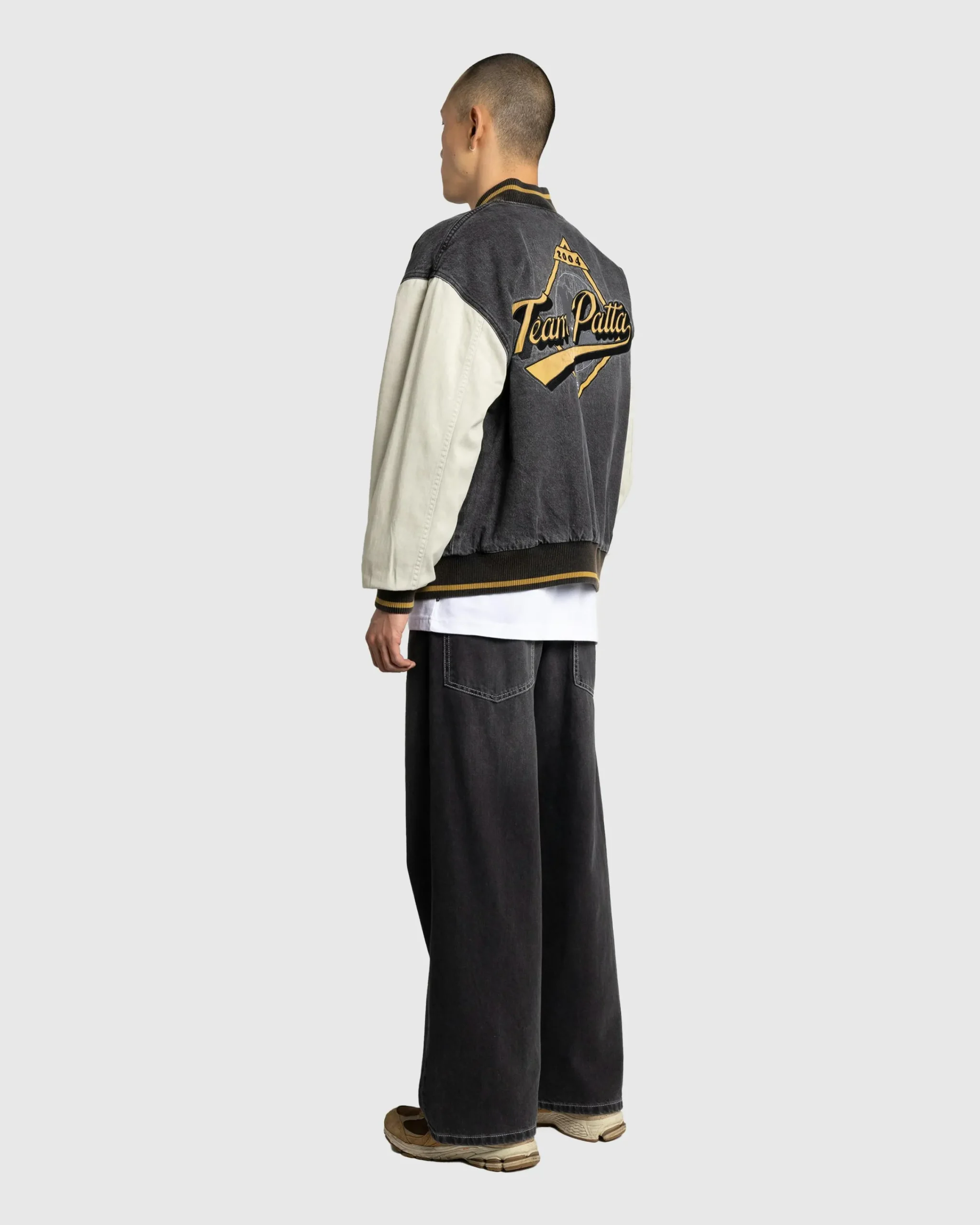 Patta Homerun Denim Varsity Jacket- Outerwear