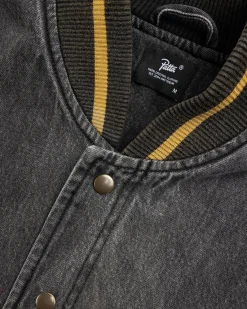 Patta Homerun Denim Varsity Jacket- Outerwear
