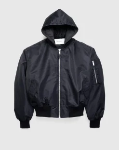 Entire Studios Hooded Broad Bomber- Outerwear