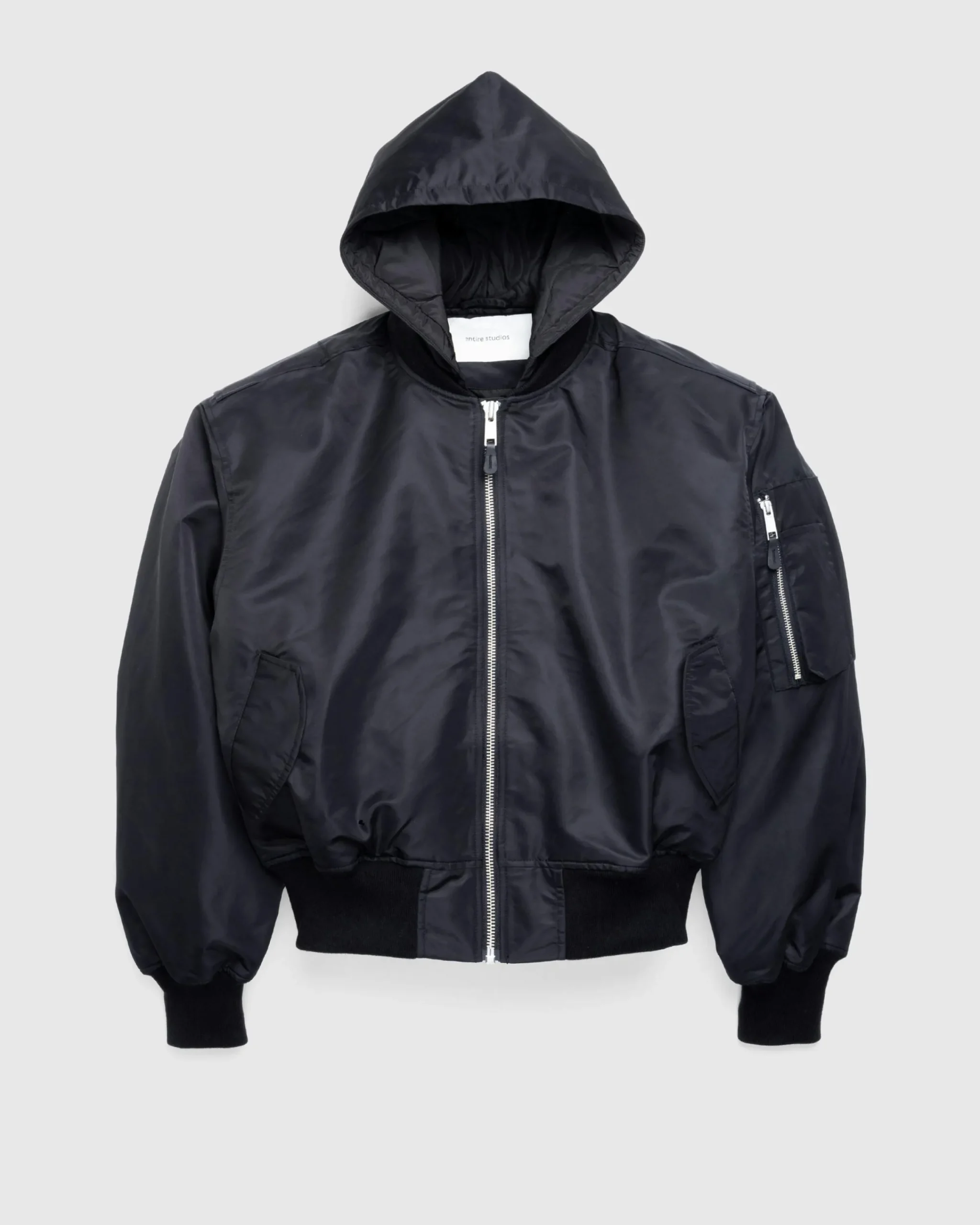 Entire Studios Hooded Broad Bomber- Outerwear