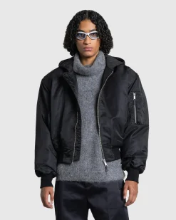 Entire Studios Hooded Broad Bomber- Outerwear