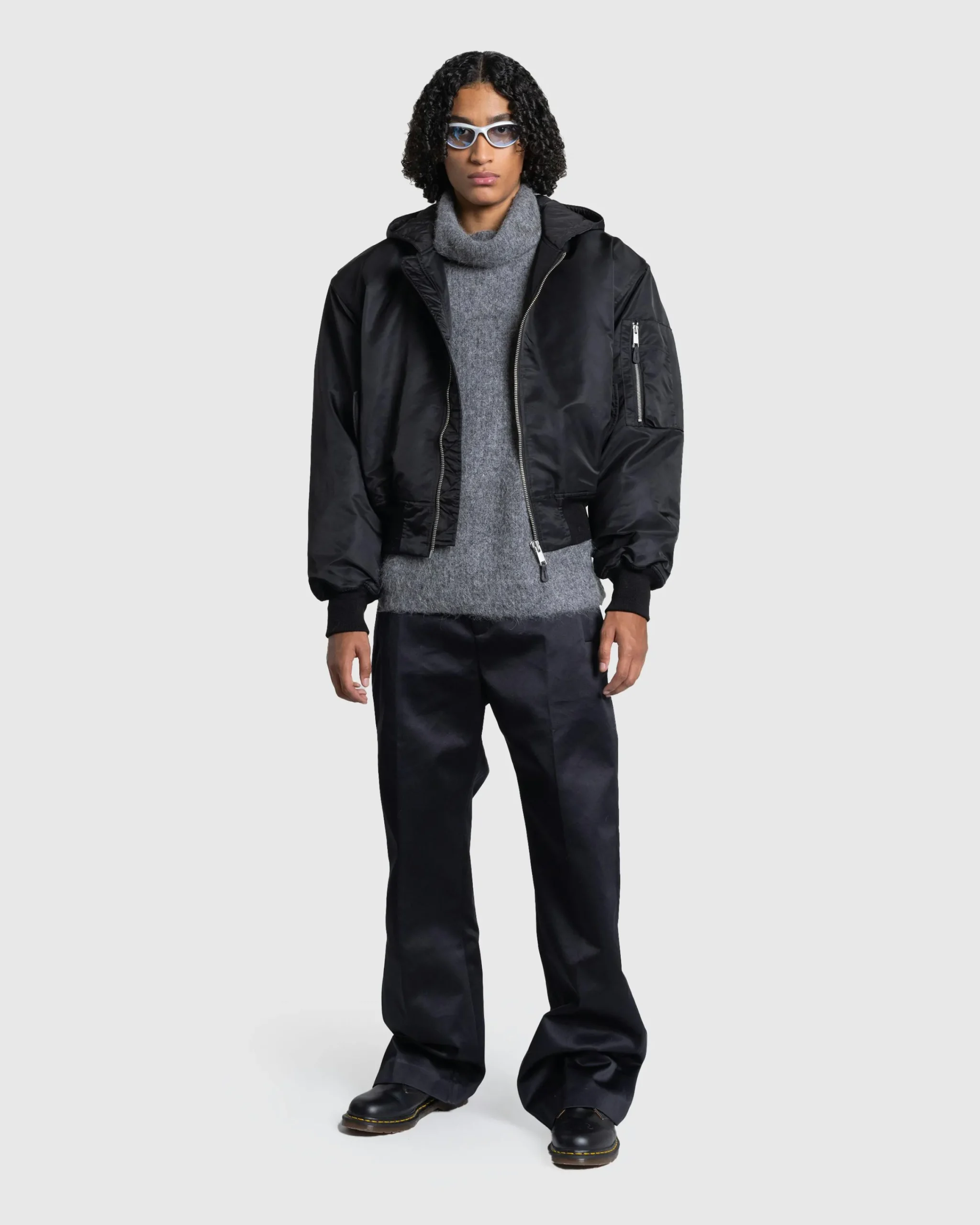 Entire Studios Hooded Broad Bomber- Outerwear