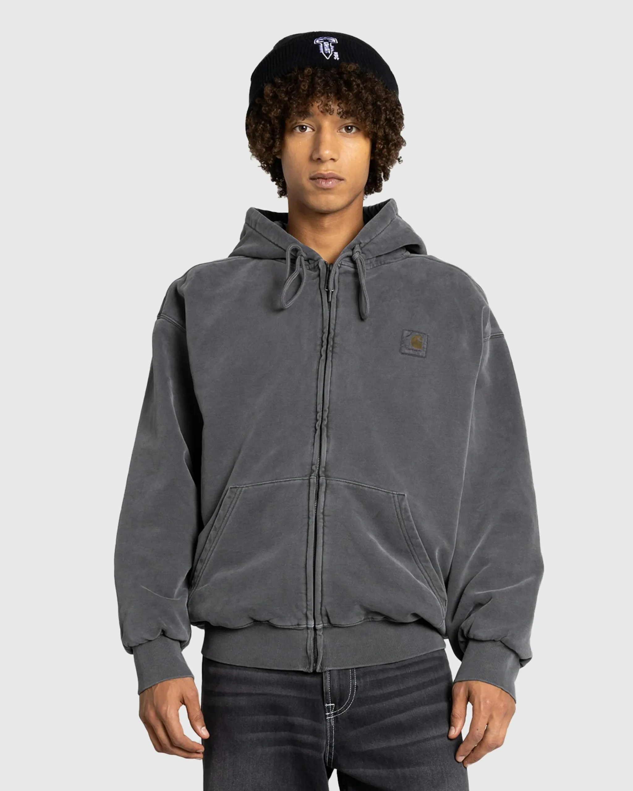 Carhartt WIP Hooded Vista Jacket Graphite- Sweats