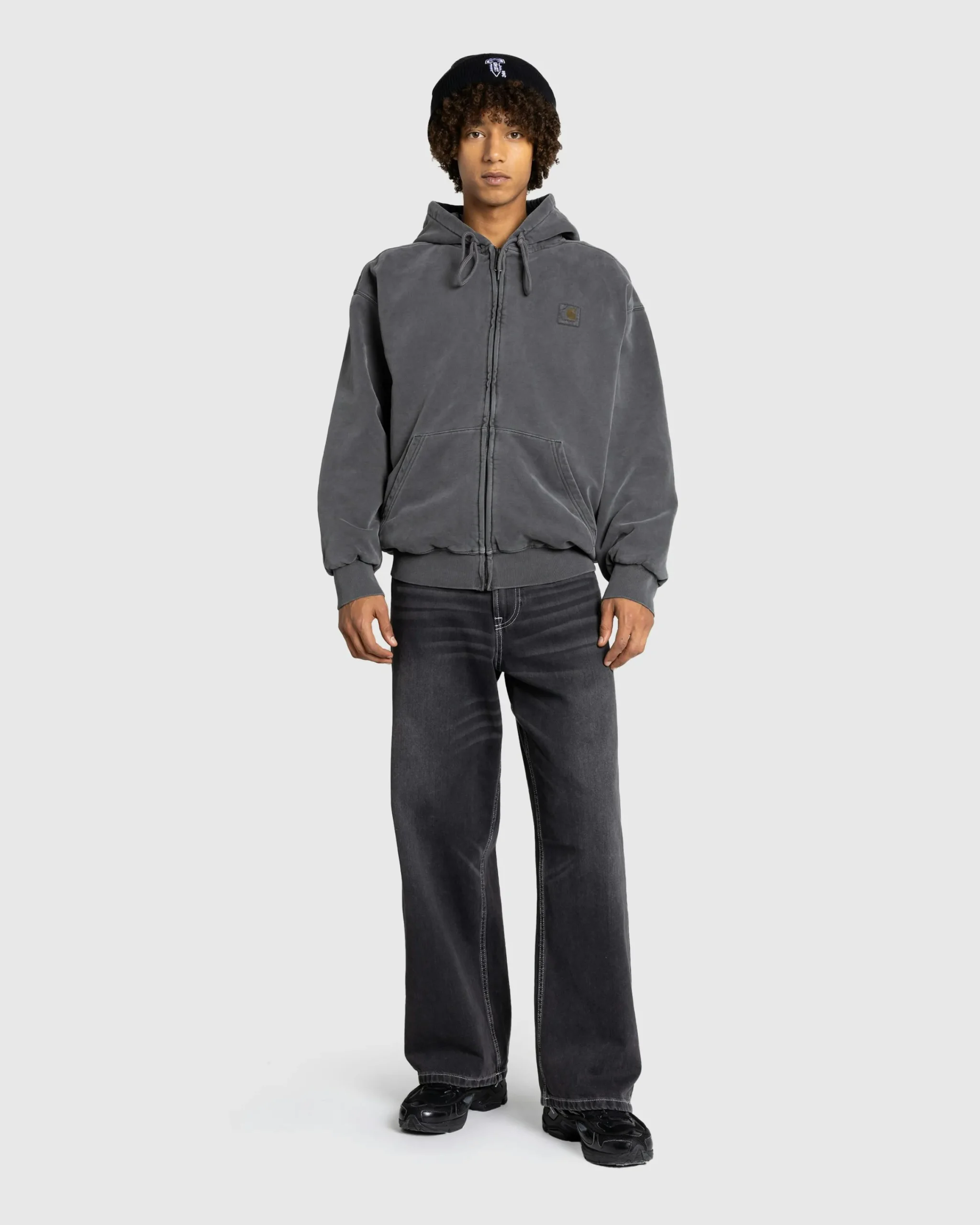 Carhartt WIP Hooded Vista Jacket Graphite- Sweats