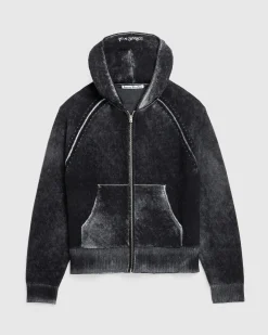 Acne Studios Hooded Zipper Sweater- Sweats