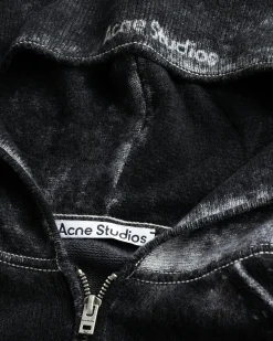 Acne Studios Hooded Zipper Sweater- Sweats