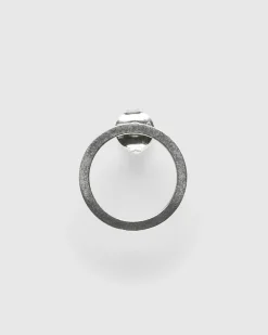 Maison Margiela Hoop Earring Silver- Jewelry
