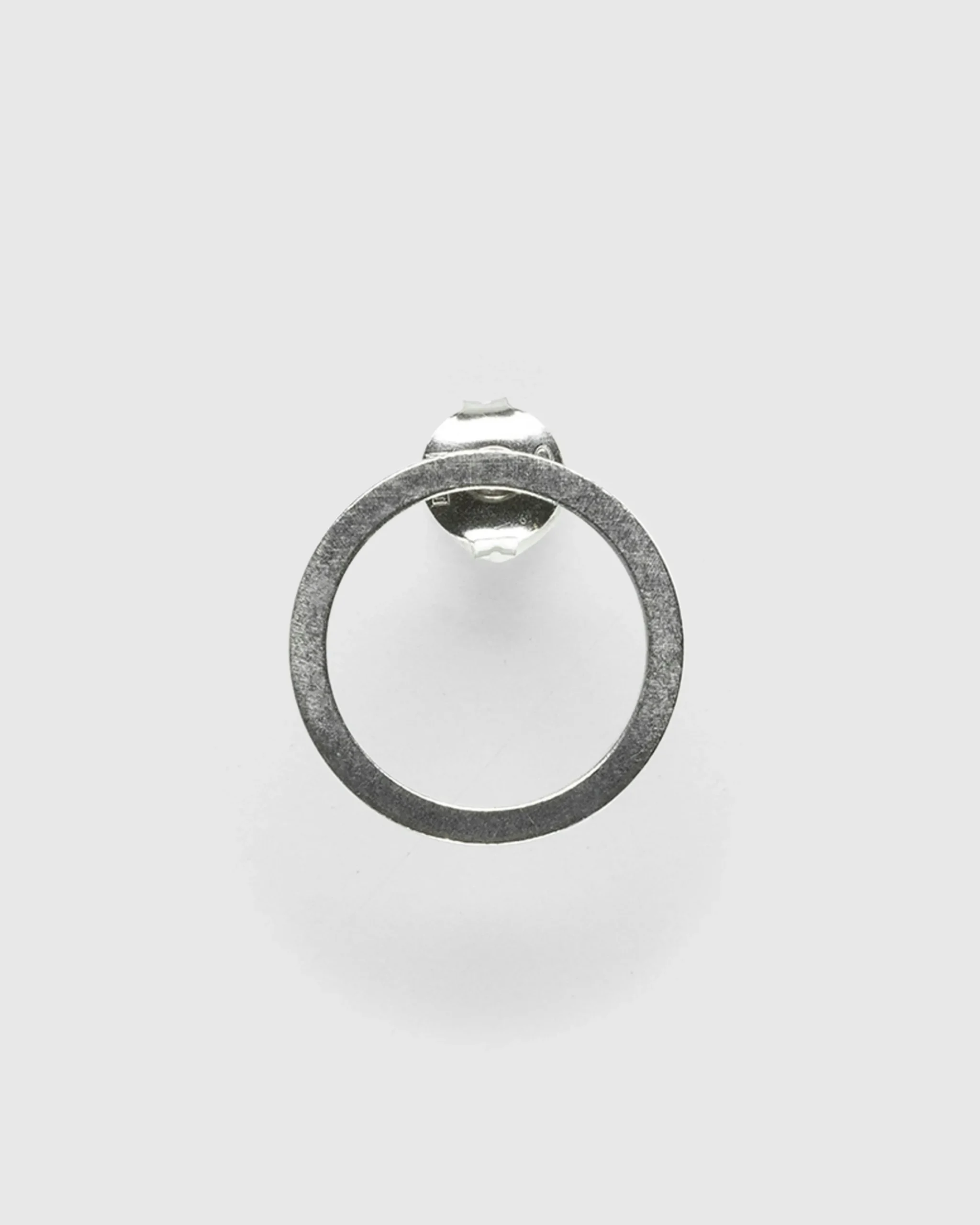 Maison Margiela Hoop Earring Silver- Jewelry