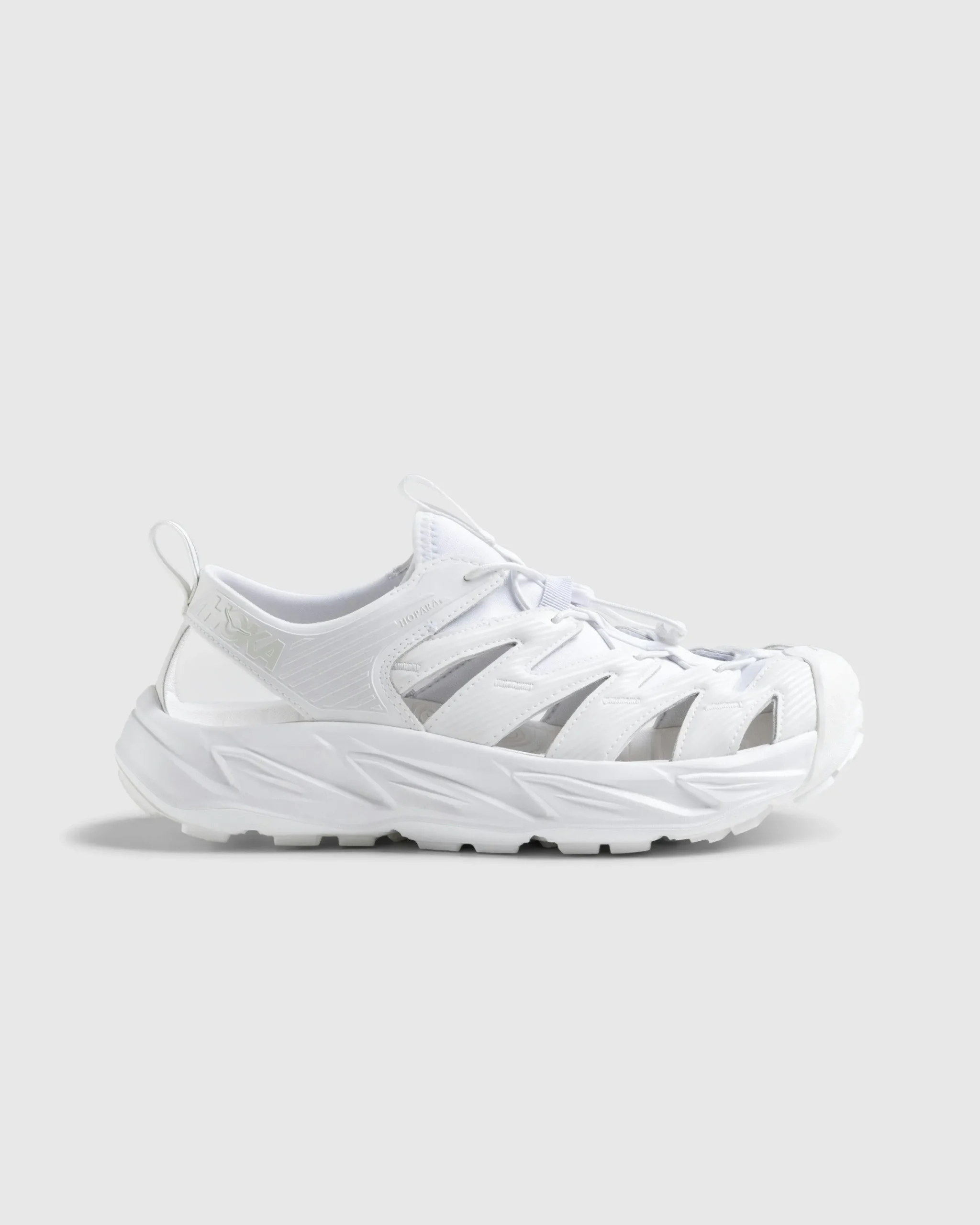 HOKA Hopara White- Sandals And Slides