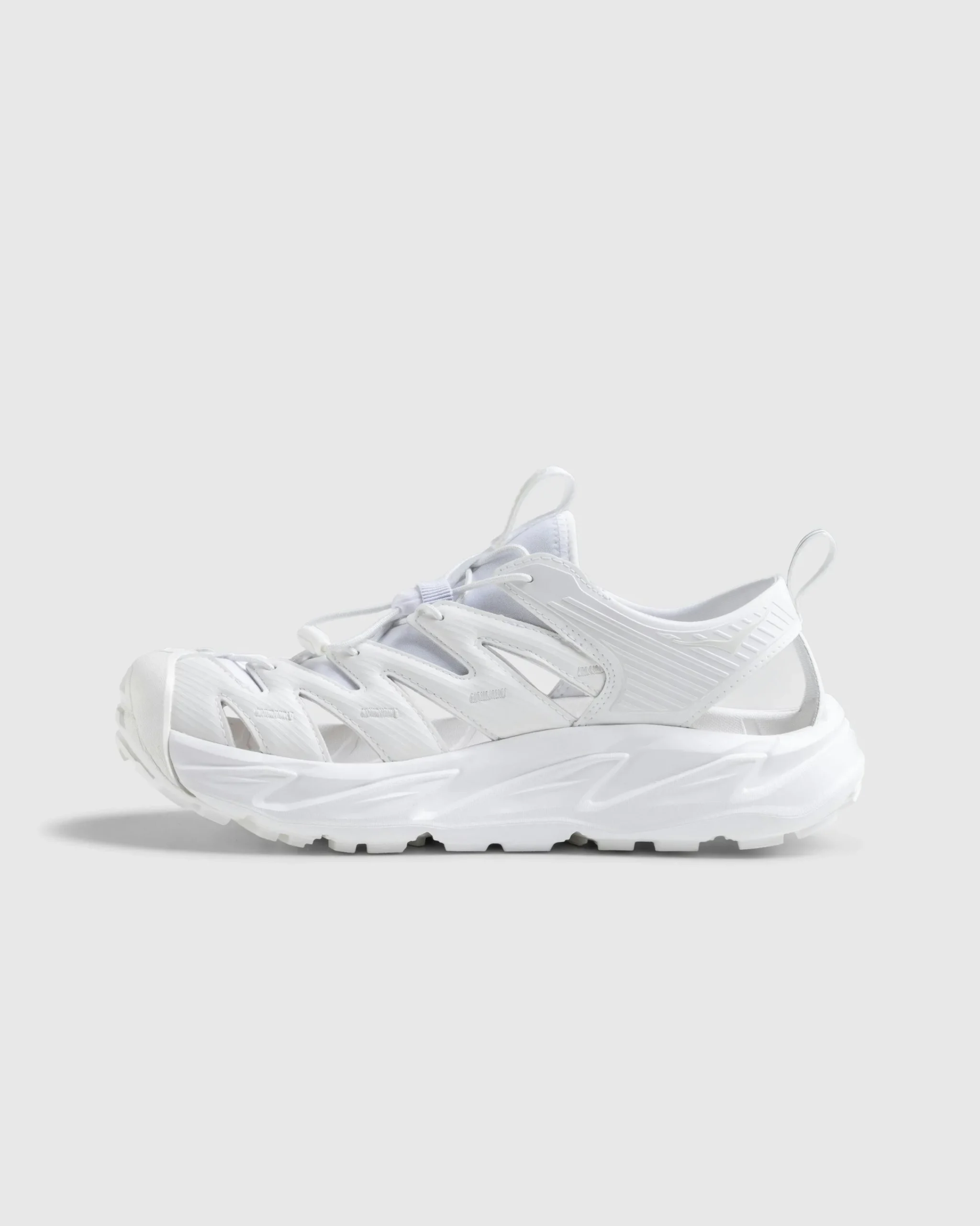 HOKA Hopara White- Sandals And Slides