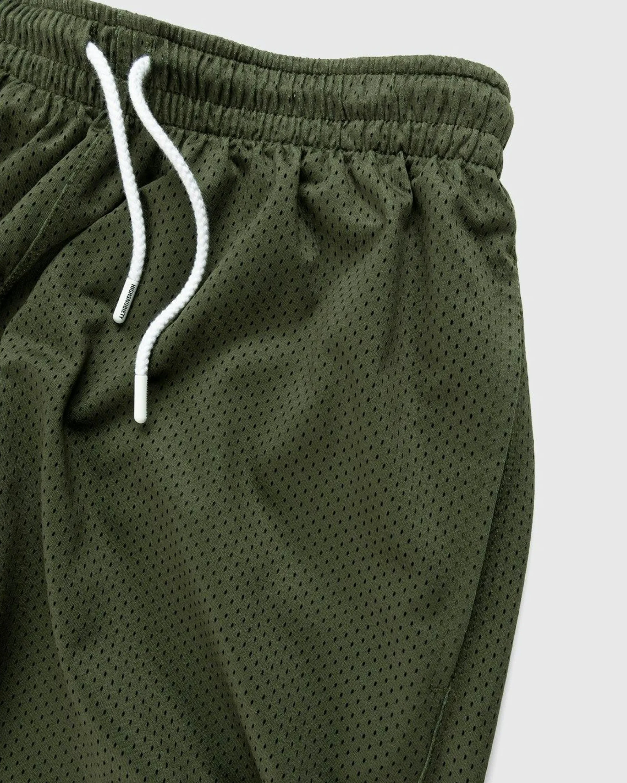 Highsnobiety HS Sports Reversible Mesh Shorts Black/Khaki- Shorts