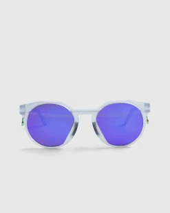 Oakley HSTN Metal Matte Clear/Prizm Violet- Sunglasses