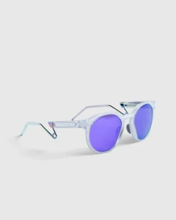 Oakley HSTN Metal Matte Clear/Prizm Violet- Sunglasses