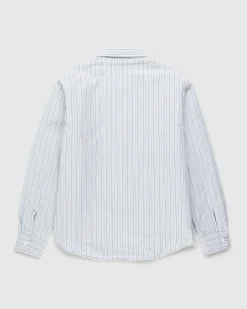 Highsnobiety HS05 Insulated Shirt Jacket Striped- Shirts
