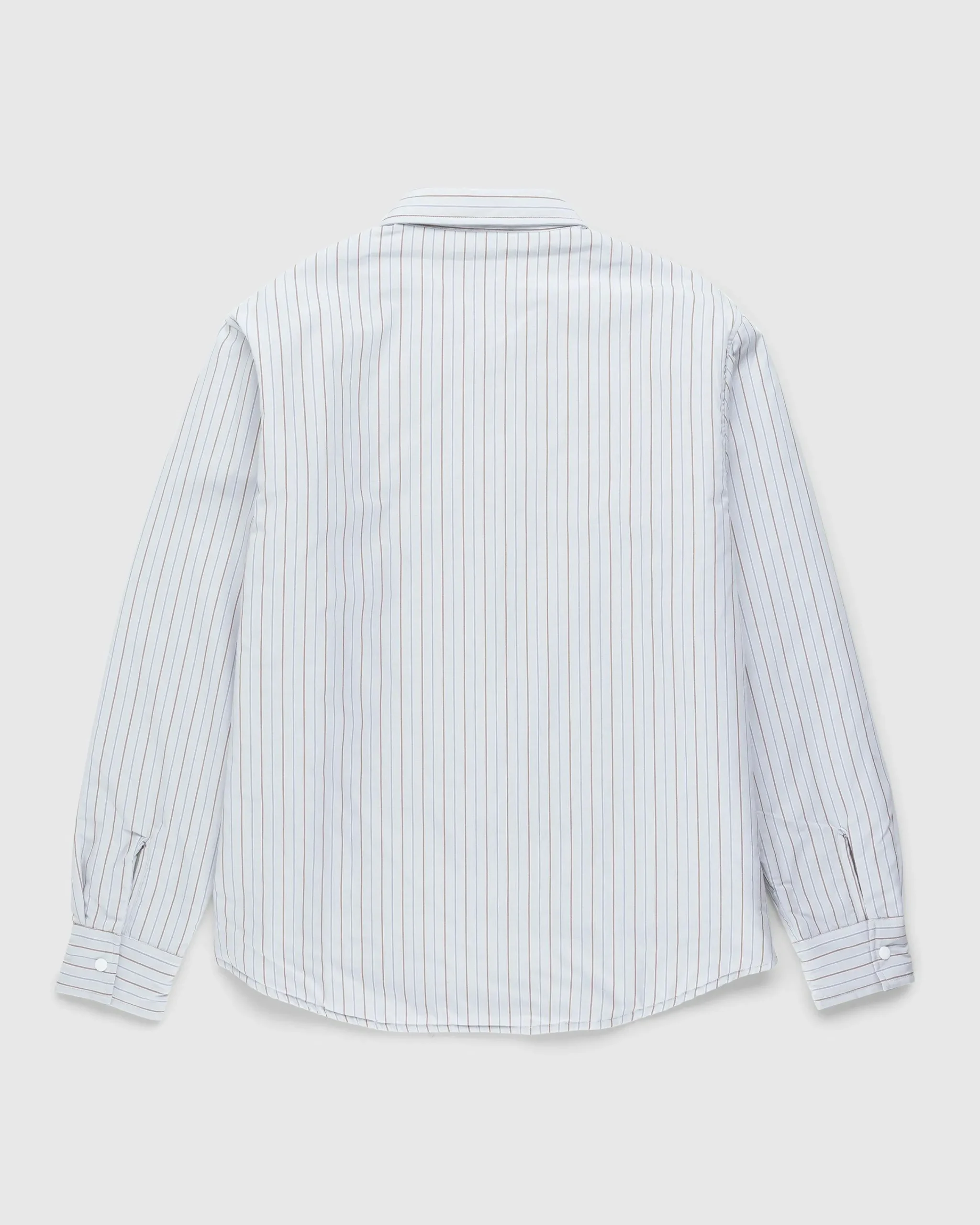 Highsnobiety HS05 Insulated Shirt Jacket Striped- Shirts
