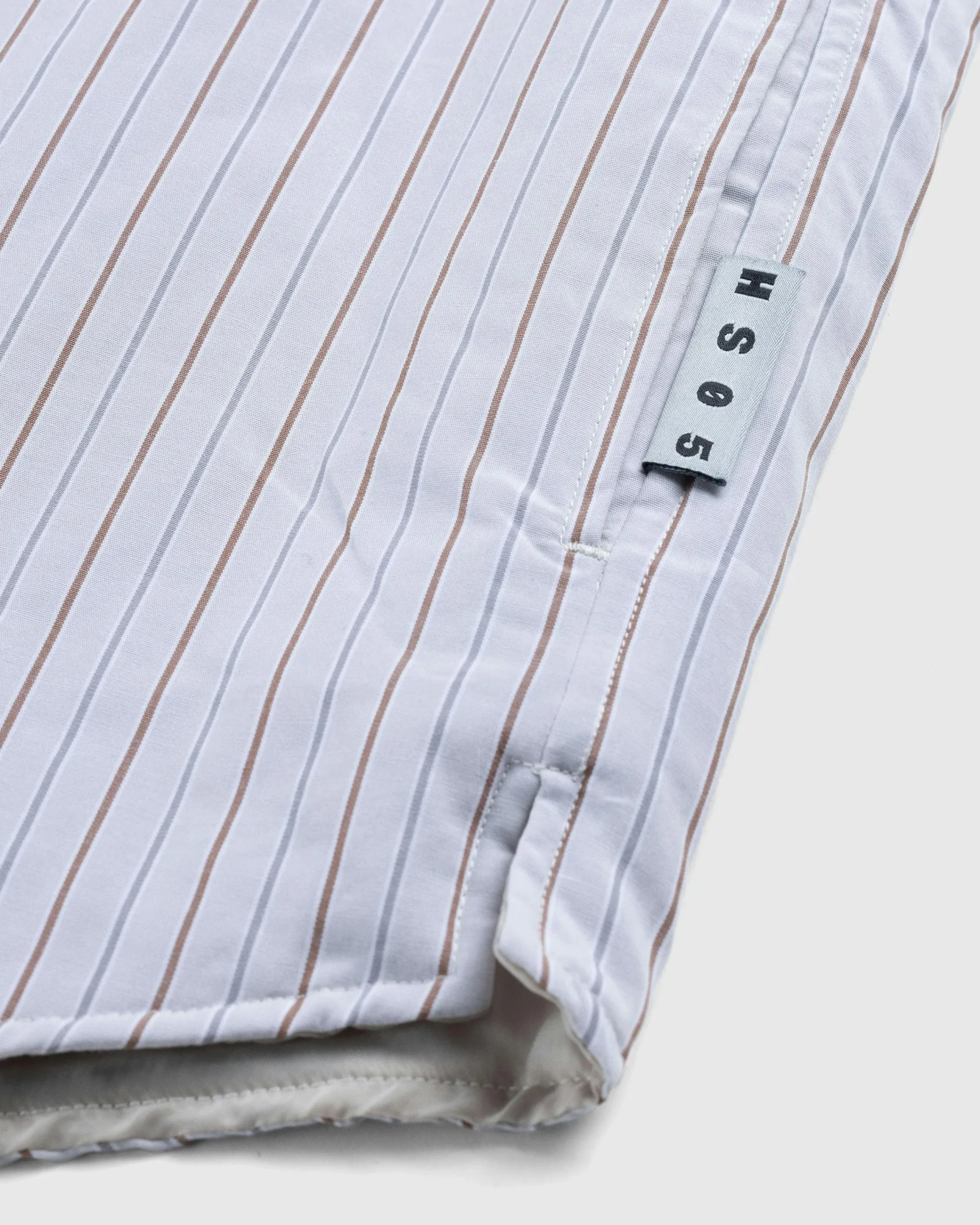 Highsnobiety HS05 Insulated Shirt Jacket Striped- Shirts