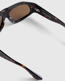 Port Tanger Irfan Myrrh Acetate/Tobacco Lens- Sunglasses