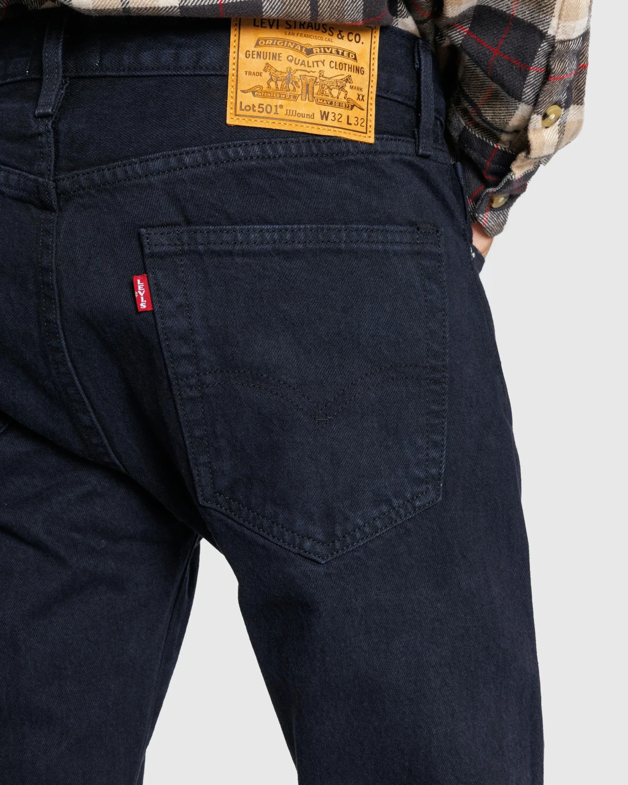 Levi's JEANS STONE BLK OVERDYE- Pants