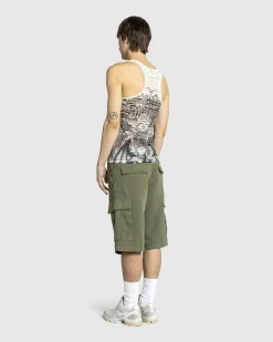 Jean Paul Gaultier Jersey Tank Top Printed Diablo- Tops