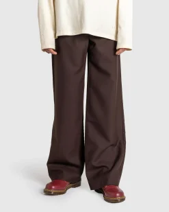 Séfr Jiro Trouser Sludge Wool- Pants
