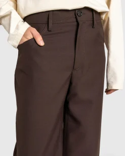 Séfr Jiro Trouser Sludge Wool- Pants