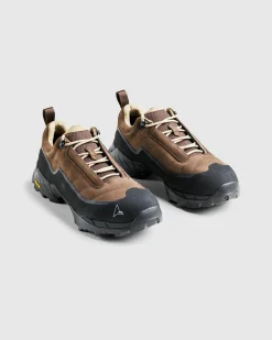 ROA Katharina Brown Black- Sneakers