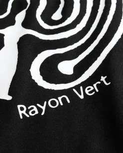 Rayon Vert Kern Long-Sleeve T-Shirt Golgotha Black- Tops