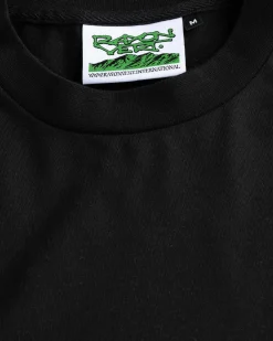 Rayon Vert Kern Long-Sleeve T-Shirt Golgotha Black- Tops
