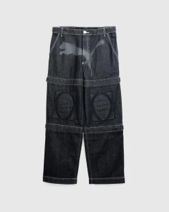 Puma Knee Pad Pants Black/Denim- Pants