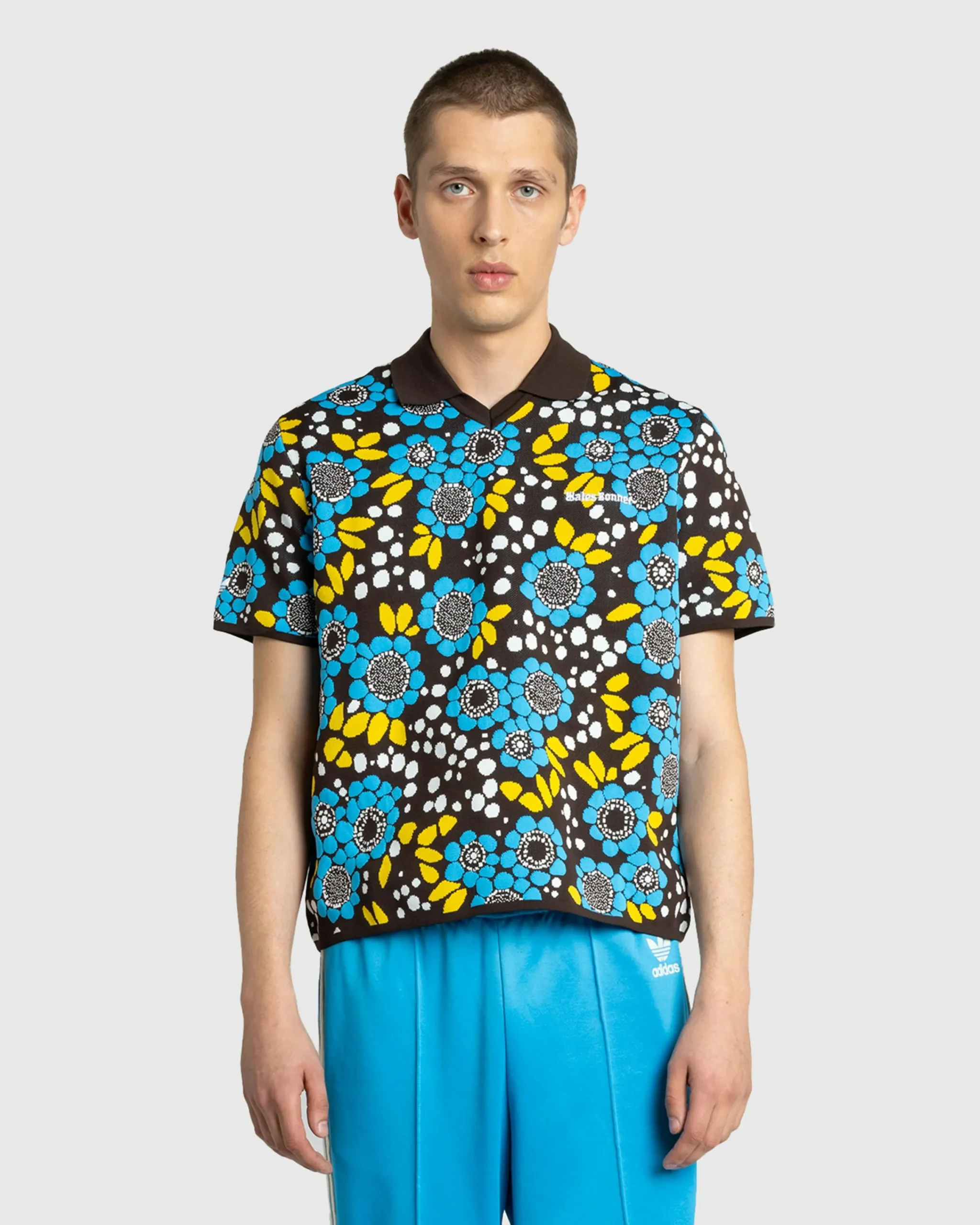 adidas Knit Polo Multi- Tops
